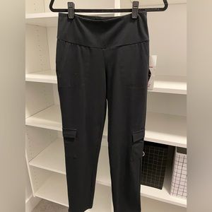 Women in Control Black Stretch Pants Leggings XS